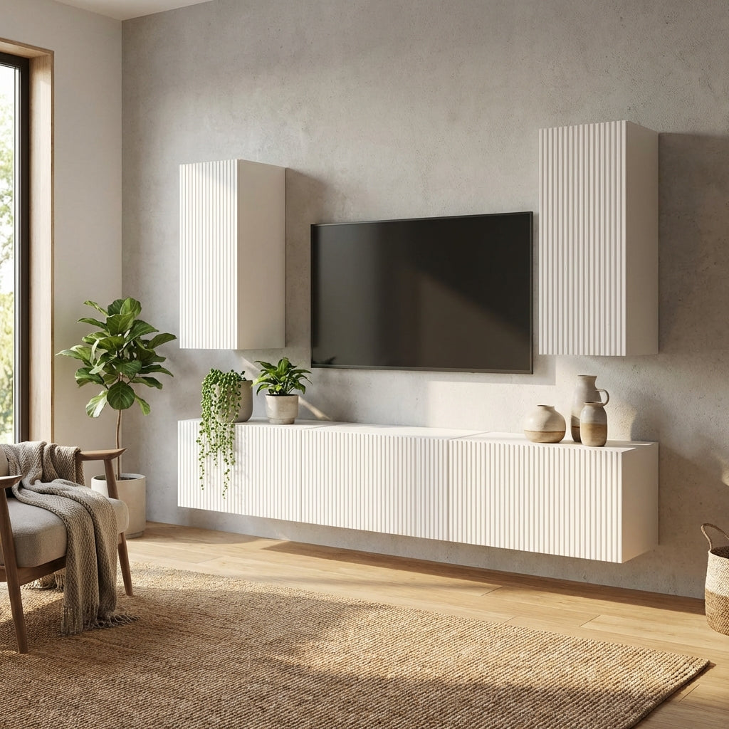 meuble-tv-suspendu-blanc-et-bois-5-pieces-decor