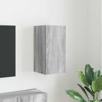 Meuble TV Suspendu Colonne Effet Béton - 100 cm-Mon Meuble TV-Sonoma gris-30 x 31 x 60 cm-1-60