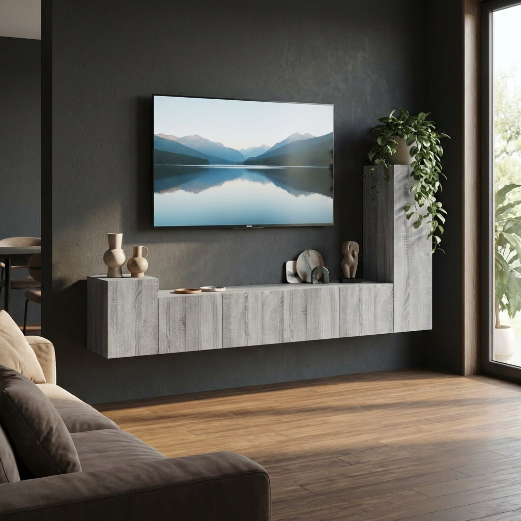 meuble-tv-suspendu-de-salon-gris-sonoma-3-pieces-decor