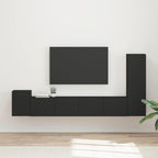 Meuble TV Suspendu de Salon Gris Sonoma - 3 Pièces-Mon Meuble TV-Noir-21