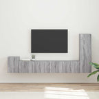 Meuble TV Suspendu de Salon Gris Sonoma - 3 Pièces-Mon Meuble TV-Sonoma gris-2