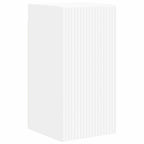 Meuble TV Suspendu Effet Bois Blanc - 5 Pièces-Mon Meuble TV-7