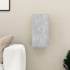 Meuble TV Suspendu Effet Chêne Artisanal - 110 cm-Mon Meuble TV-Gris béton-60 cm-1-18