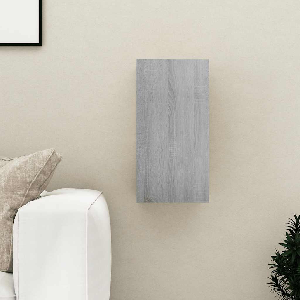 Meuble TV Suspendu Effet Chêne Artisanal - 110 cm-Mon Meuble TV-Sonoma gris-60 cm-1-47