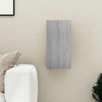 Meuble TV Suspendu Effet Chêne Artisanal - 110 cm-Mon Meuble TV-Sonoma gris-60 cm-1-47