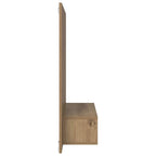 Meuble TV Suspendu Effet Chêne Artisanal - 120 cm-Mon Meuble TV-6