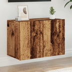 Meuble TV Suspendu Effet Vieux Bois - 100 cm-Mon Meuble TV-Vieux bois-60 cm-1-23