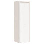 Meuble TV Suspendu en Bois Massif Blanc - 3 Pièces-Mon Meuble TV-Blanc-7