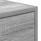Meuble TV Suspendu Finition Sonoma Gris - 100 cm-Mon Meuble TV-Gris béton-60 cm-1-10