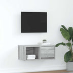 Meuble TV Suspendu Finition Sonoma Gris - 100 cm-Mon Meuble TV-Sonoma gris-60 cm-1-28