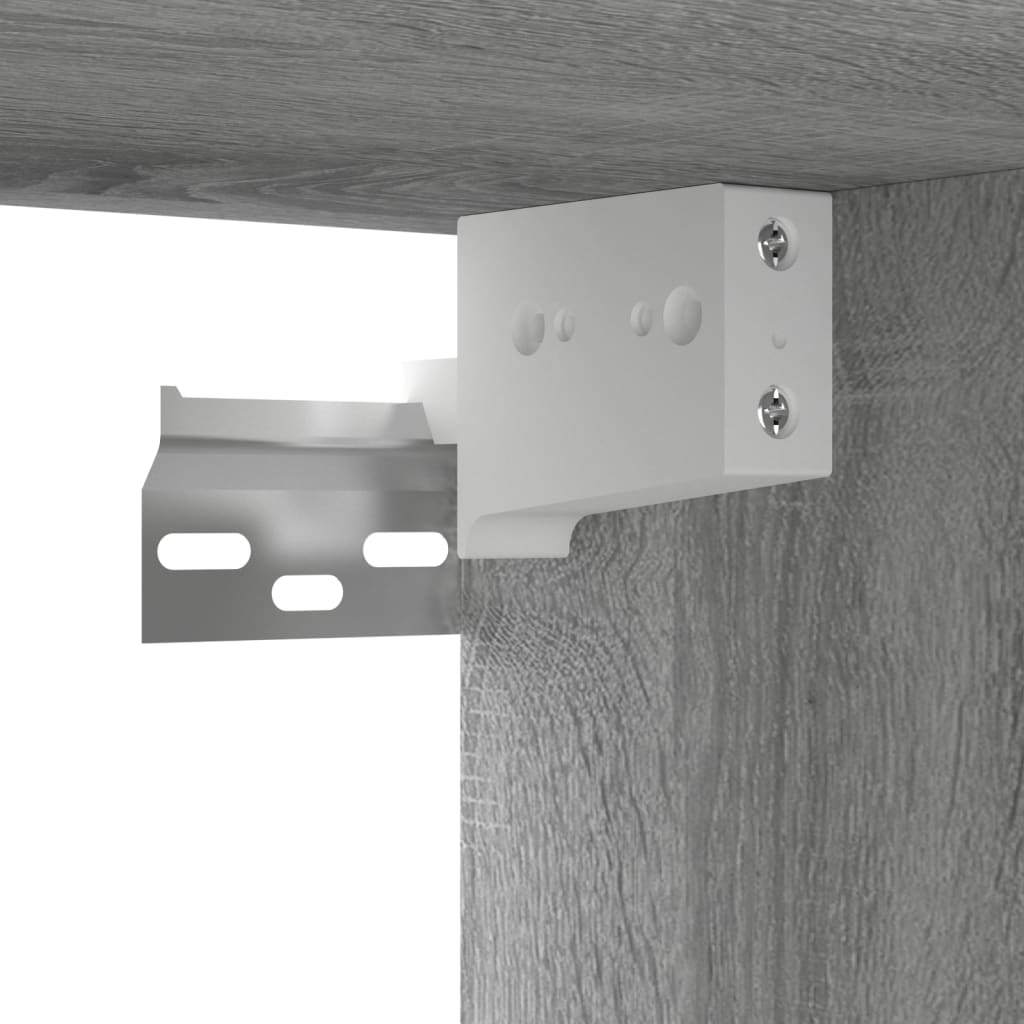 Meuble TV Suspendu Finition Sonoma Gris - 60 cm-Mon Meuble TV-Gris sonoma-1-7
