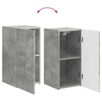 Meuble TV Suspendu Gris Effet Béton - 5 Pièces-Mon Meuble TV-12