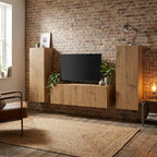 meuble-tv-suspendu-industriel-en-chene-artisanal-6-pieces-decor