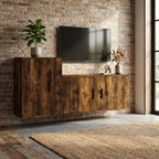 meuble-tv-suspendu-marron-fonce-effet-chene-2-pieces-decor