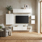meuble-tv-suspendu-scandinave-blanc-8-pieces-decor
