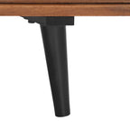 Meuble TV Vintage Année 80 en Acacia Massif - 140 cm-Mon Meuble TV-5