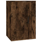 Meuble TV Vintage Bois Foncé Effet Chêne Fumé - 4 Pièces-Mon Meuble TV-Chêne fumé-5