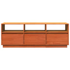 Meuble TV Vintage Marron en Pin Massif - 140 cm-Mon Meuble TV-Marron-1-6