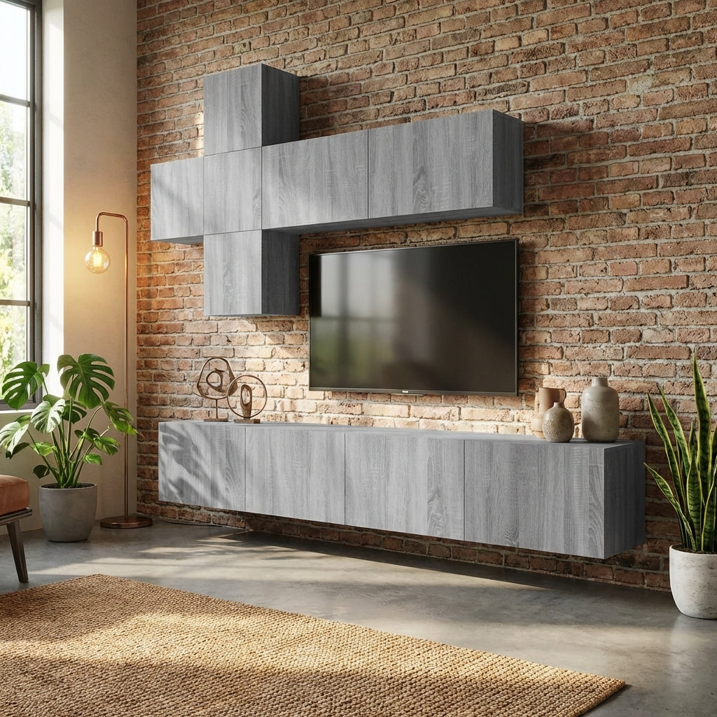 meuble-tv-xxl-effet-chene-sonoma-gris-7-pieces-decor