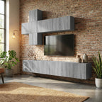 meuble-tv-xxl-effet-chene-sonoma-gris-7-pieces-decor