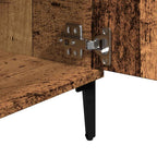 Petit Meuble TV 3 Tiroirs Effet Sonoma Gris - 102 cm-Mon Meuble TV-8