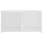 Petit Meuble TV Blanc Laqué - 72 cm-Mon Meuble TV-5