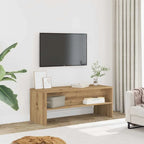 Petit Meuble TV Effet Chêne Artisanal - 100 cm-Mon Meuble TV-Chêne artisanal-2