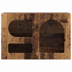 Petit Meuble TV en Bois Ancien - 60 cm-Mon Meuble TV-Chêne fumé-5