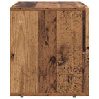 Petit Meuble TV en Bois Ancien - 60 cm-Mon Meuble TV-Chêne fumé-6