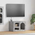 Petit Meuble TV en Bois Ancien - 60 cm-Mon Meuble TV-Sonoma gris-19