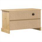 Petit Meuble TV en Bois de Pin Massif - 100 cm-Mon Meuble TV-6