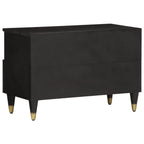 Petit Meuble TV en Manguier Massif Noir - 70 cm-Mon Meuble TV-marron miel-1-5