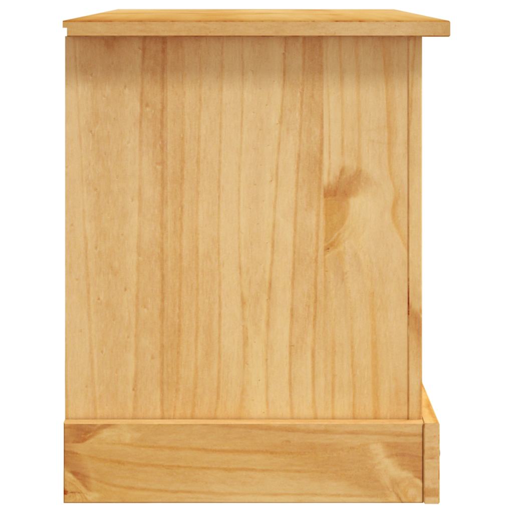 Petit Meuble TV en Pin Massif Mexicain - 91 cm-Mon Meuble TV-6