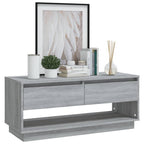 Petit Meuble TV Gris Effet Sonoma - 102 cm-Mon Meuble TV-Sonoma gris-4