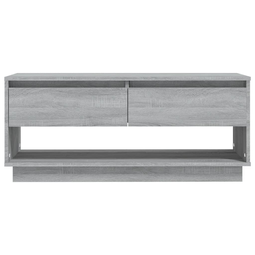 Petit Meuble TV Gris Effet Sonoma - 102 cm-Mon Meuble TV-Sonoma gris-5
