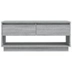 Petit Meuble TV Gris Effet Sonoma - 102 cm-Mon Meuble TV-Sonoma gris-5