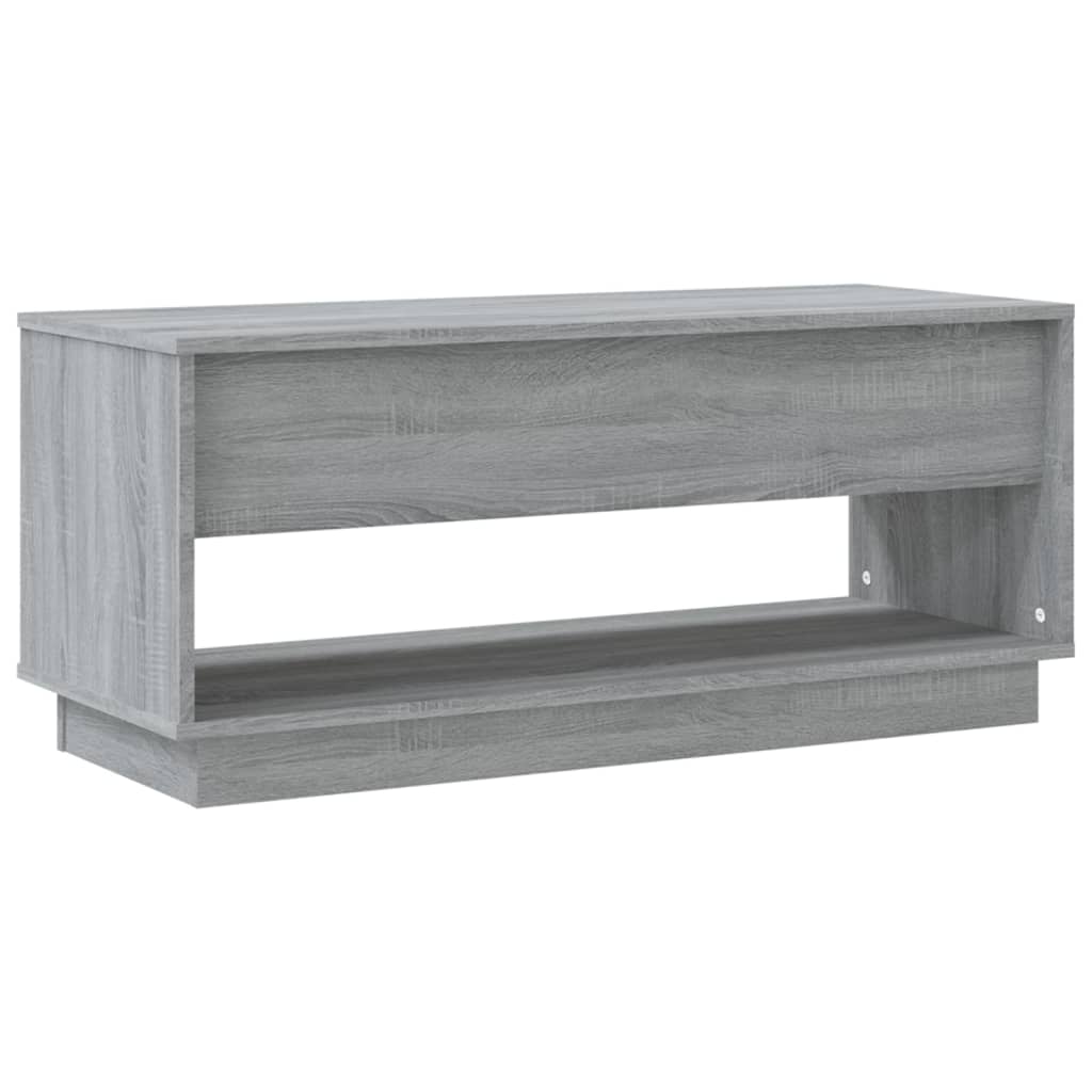 Petit Meuble TV Gris Effet Sonoma - 102 cm-Mon Meuble TV-Sonoma gris-7