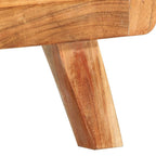 Petit Meuble TV Vintage en Acacia Massif - 110 cm-Mon Meuble TV-bois de récupération massif-1-8