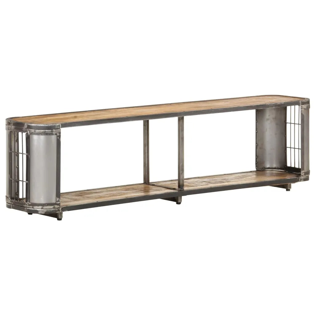 Vintage Meuble TV Industriel en Manguier - 150 cm-Mon Meuble TV-150 cm-1