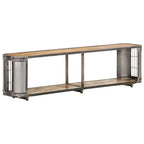 Vintage Meuble TV Industriel en Manguier - 150 cm-Mon Meuble TV-150 cm-1