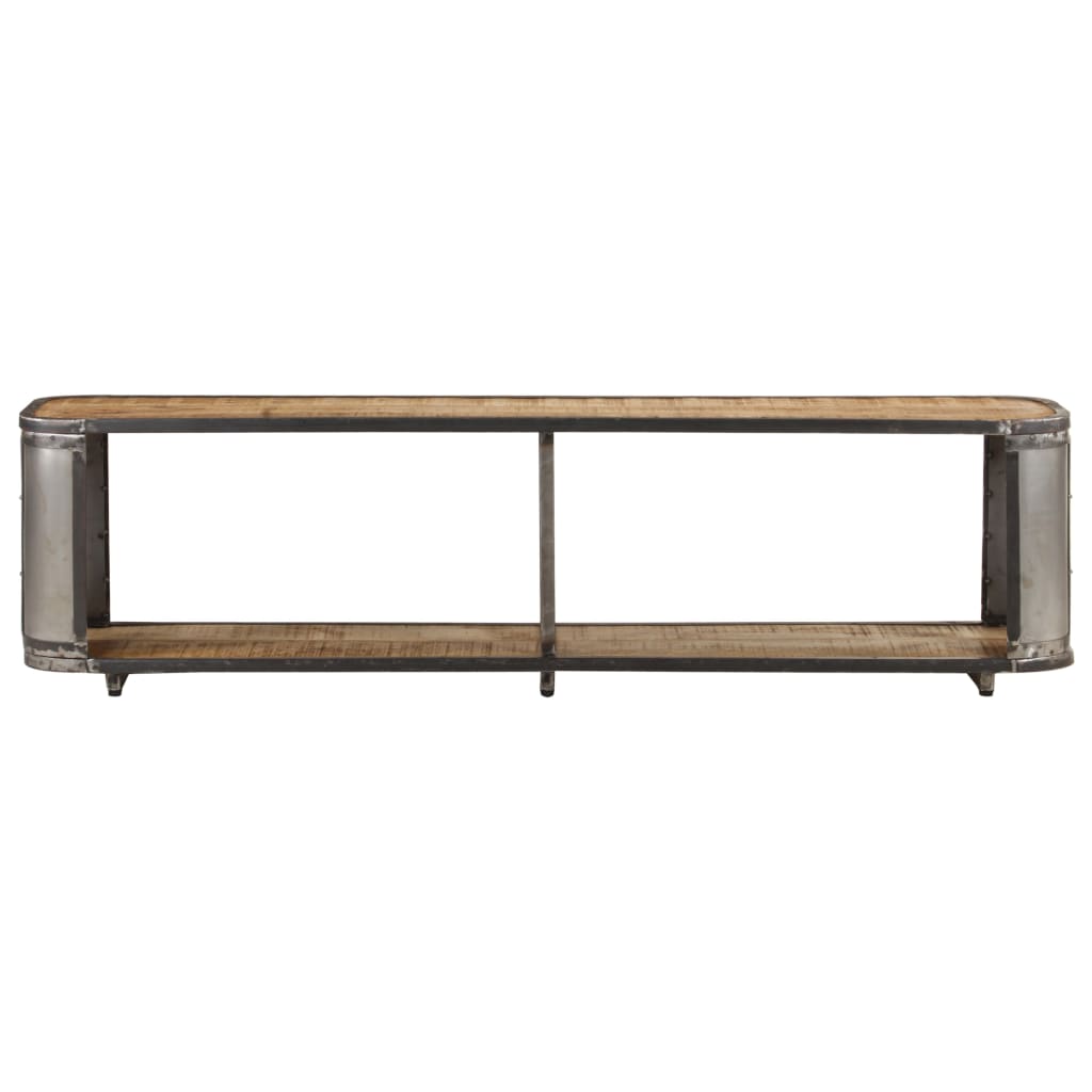 Vintage Meuble TV Industriel en Manguier - 150 cm-Mon Meuble TV-90 cm-2