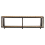 Vintage Meuble TV Industriel en Manguier - 150 cm-Mon Meuble TV-90 cm-2