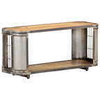 Vintage Meuble TV Industriel en Manguier - 150 cm-Mon Meuble TV-90 cm-7